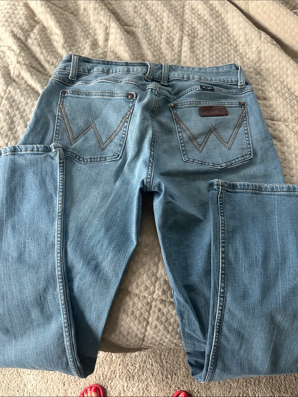 Wrangler Light Blue Boot-Cut Women's Jeans
